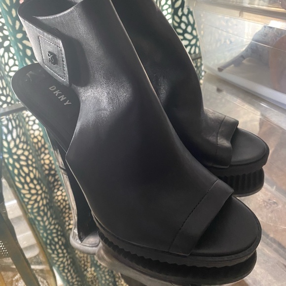 DKNY Brin leather sandals - Picture 4 of 5